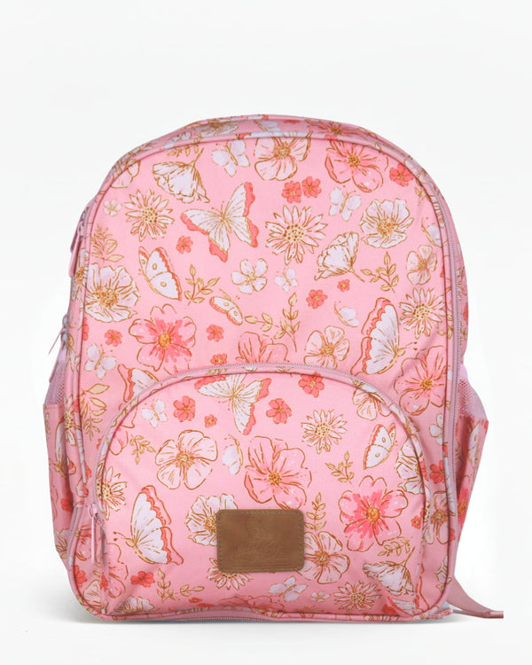 pink butterfly backpack 