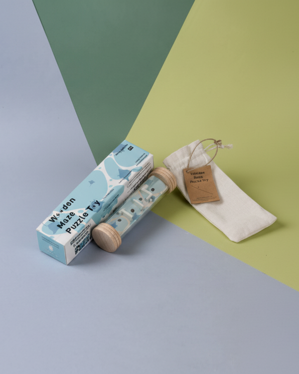 Sensory maze toy for kids featuring ocean theme – improves fine motor skills and focus.