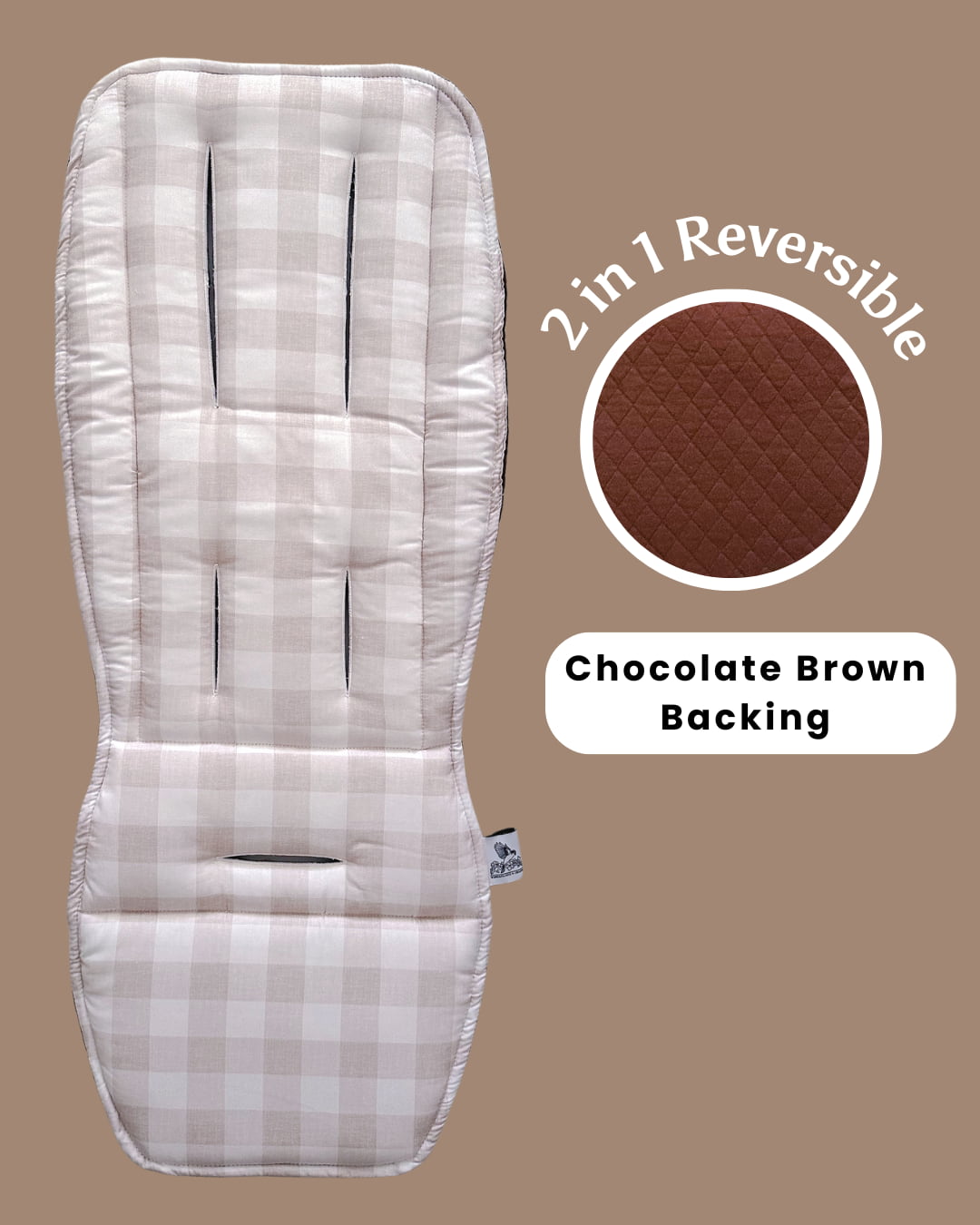 Universal Pram Liner - GINGHAM