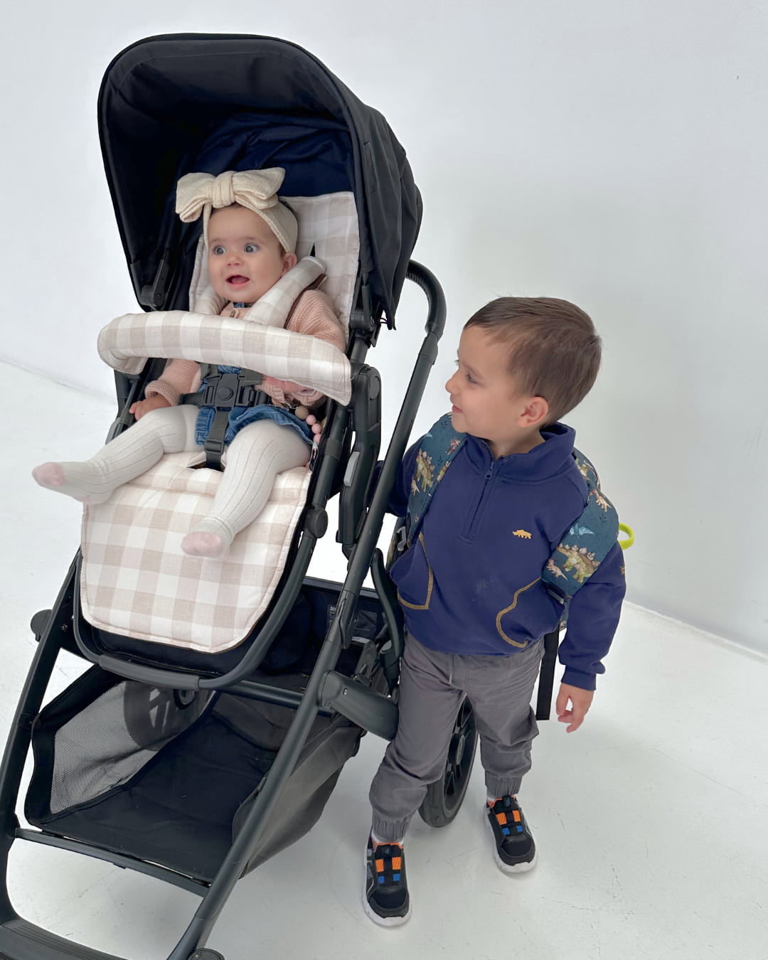 Universal Pram Liner - GINGHAM