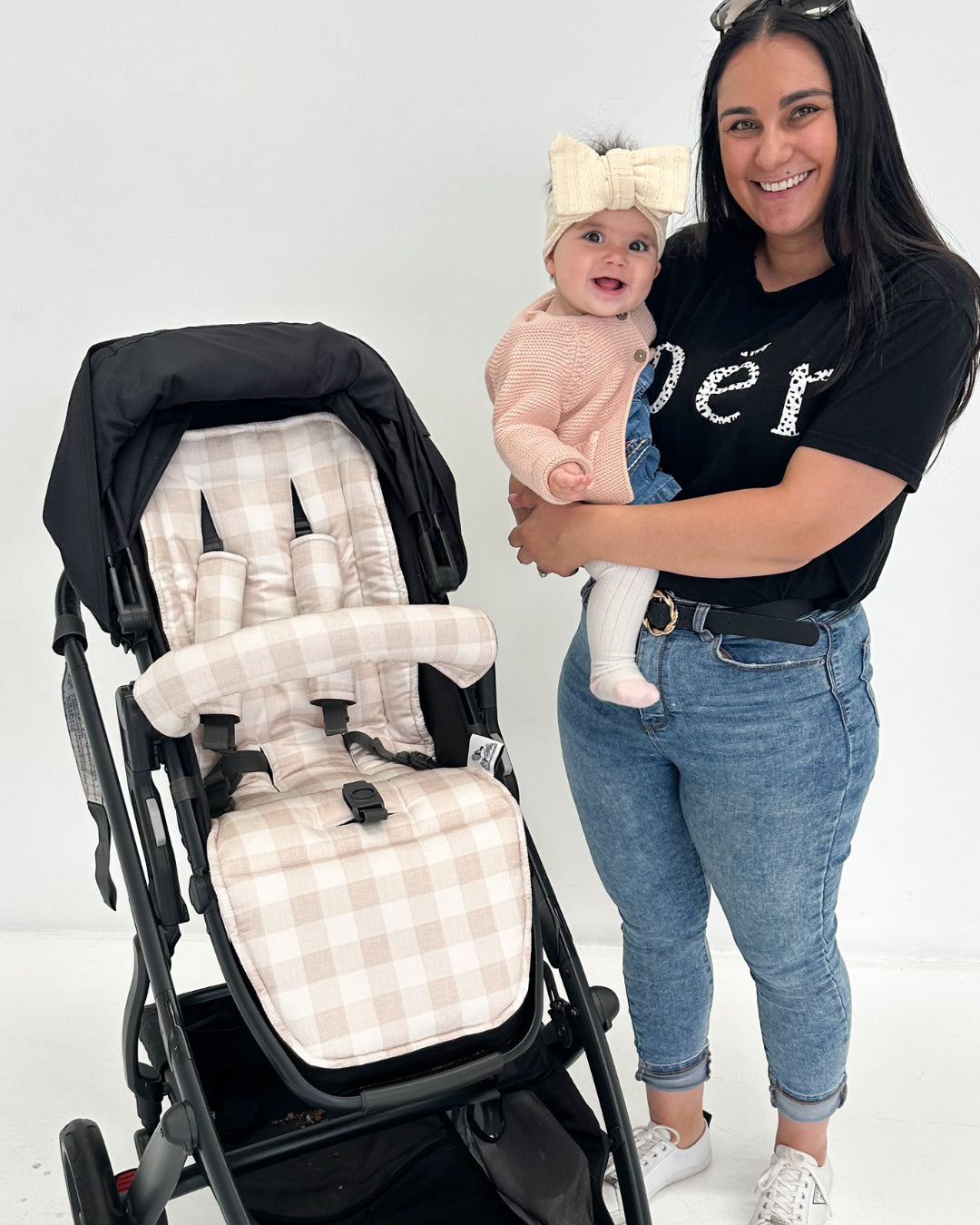 Universal Pram Liner - GINGHAM