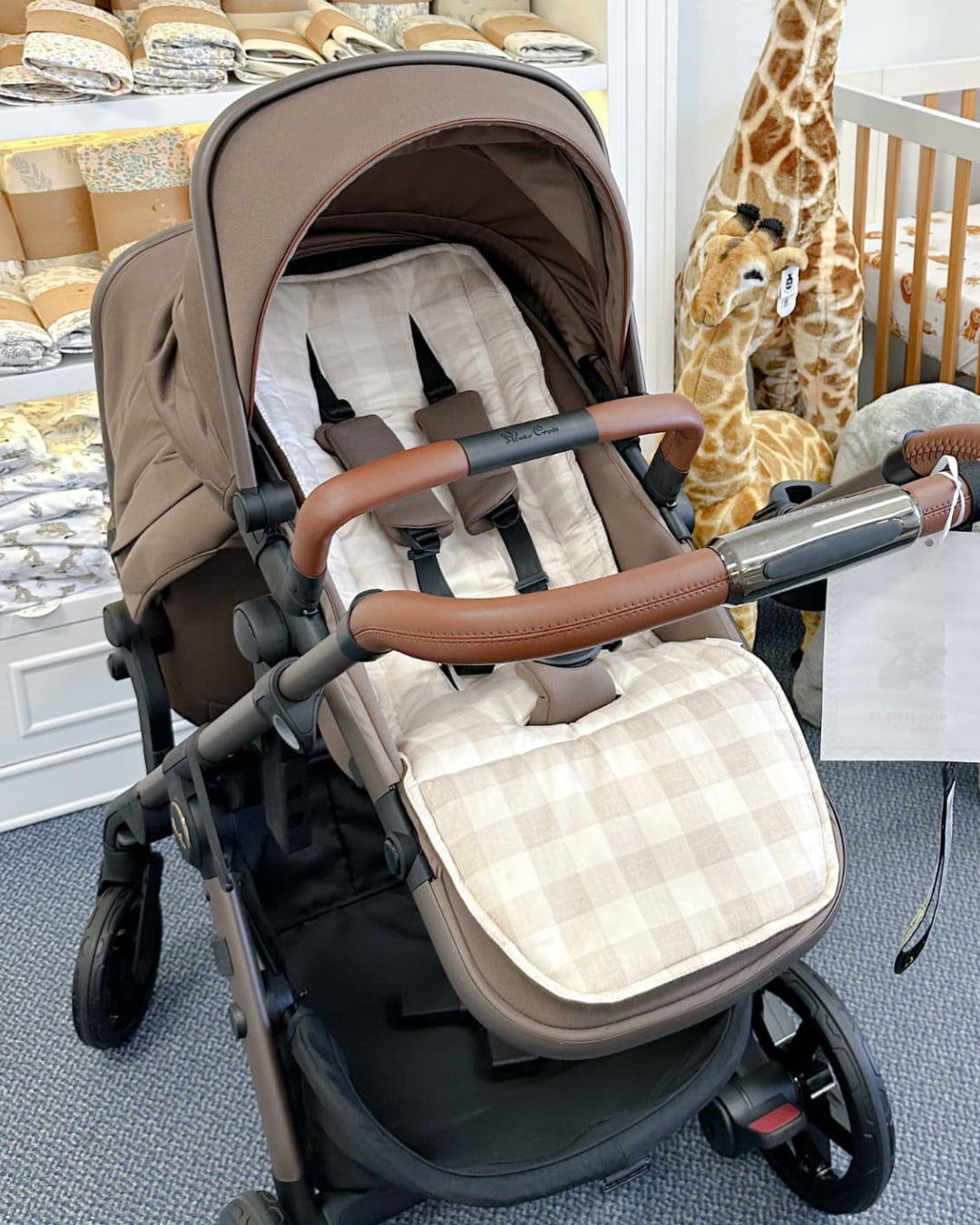 Universal Pram Liner - GINGHAM