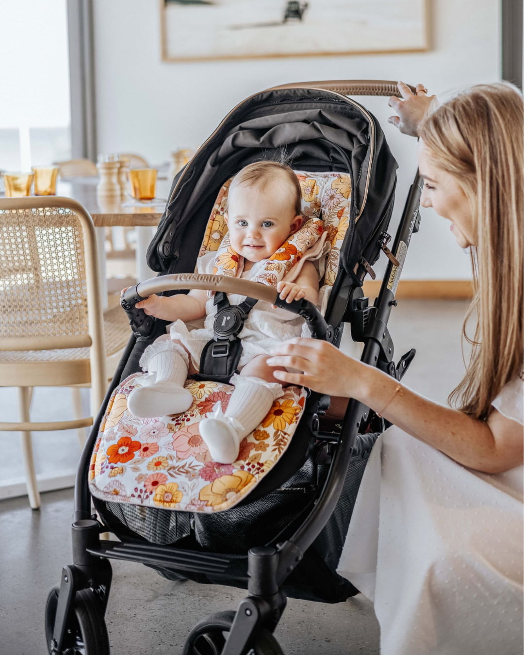 Universal Pram Liner – Alice Cute Retro Color Combos