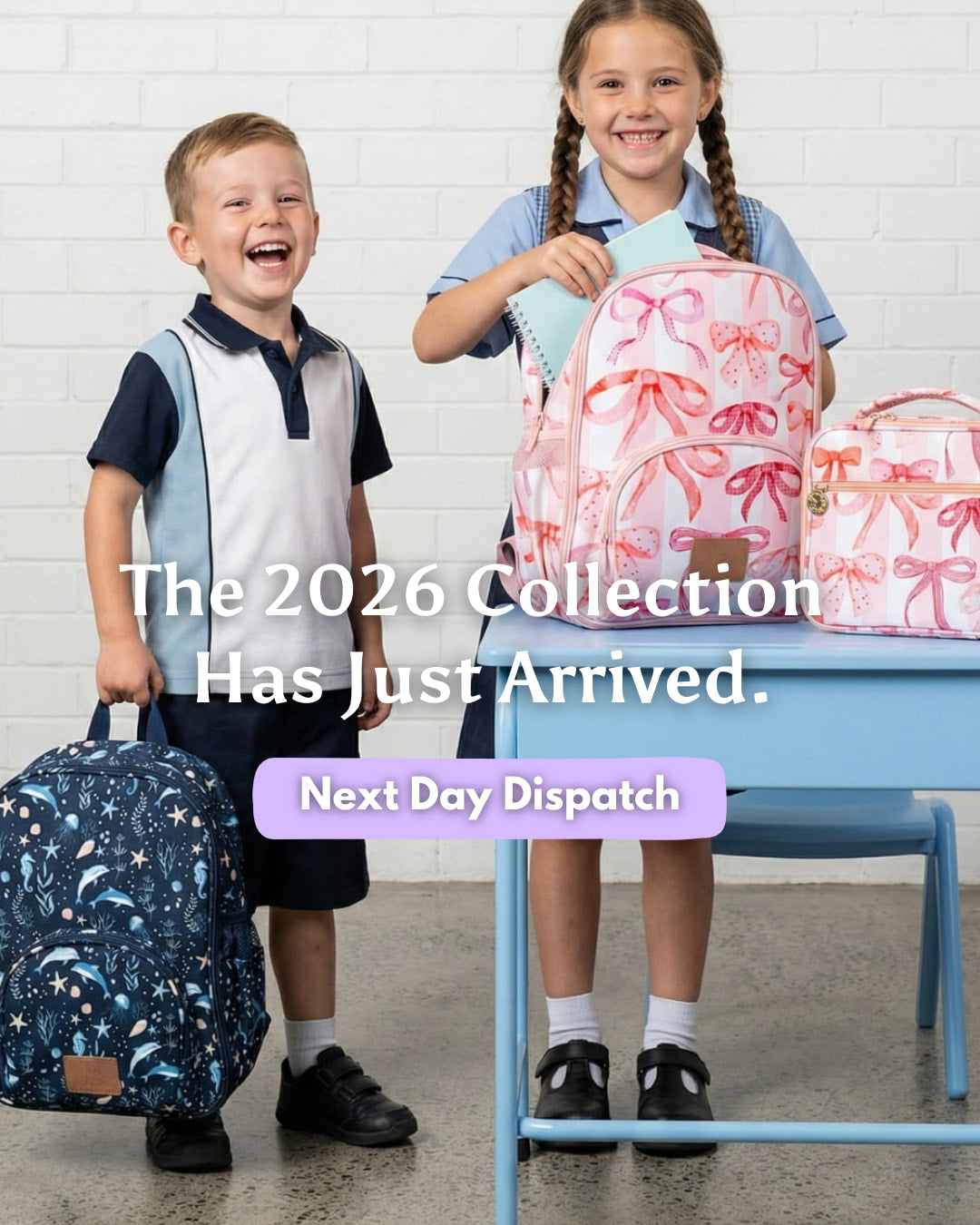 2026 school backpack and lunch bags