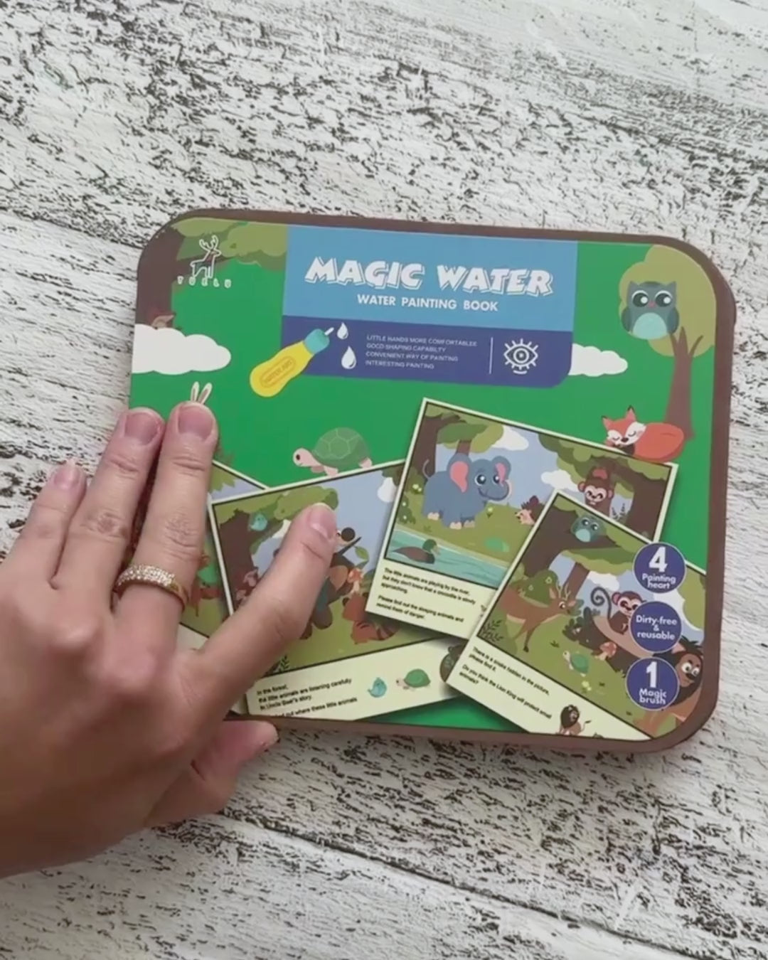 Water Painting Book - THEME PARK