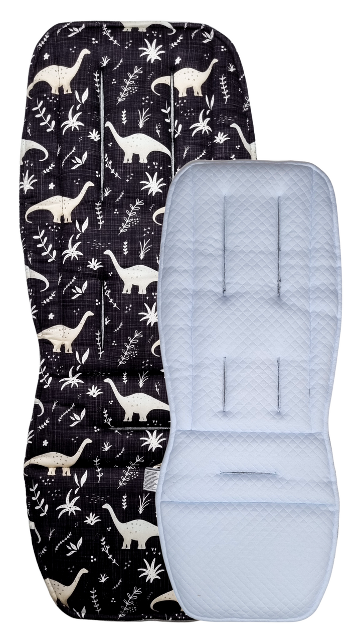 Reversible top pram liner