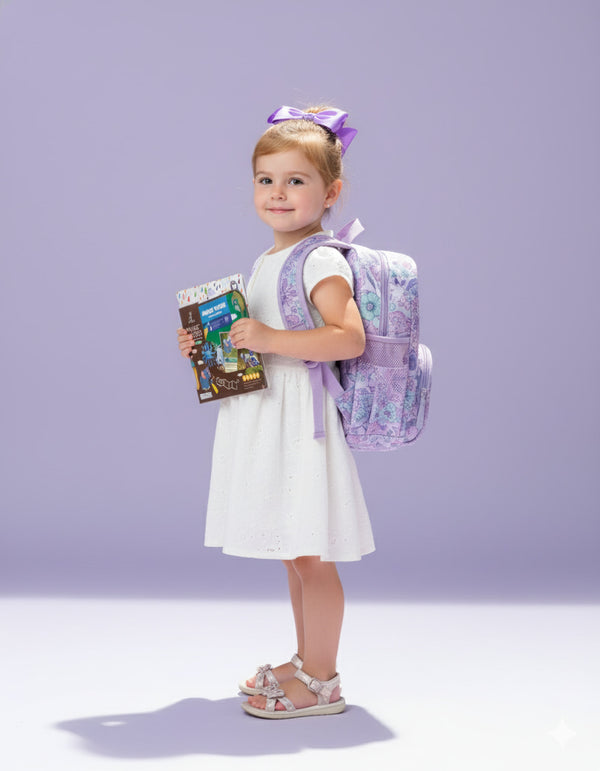 Creative Explorer Set -  Mini Scarlett Backpack & Water Painting Book