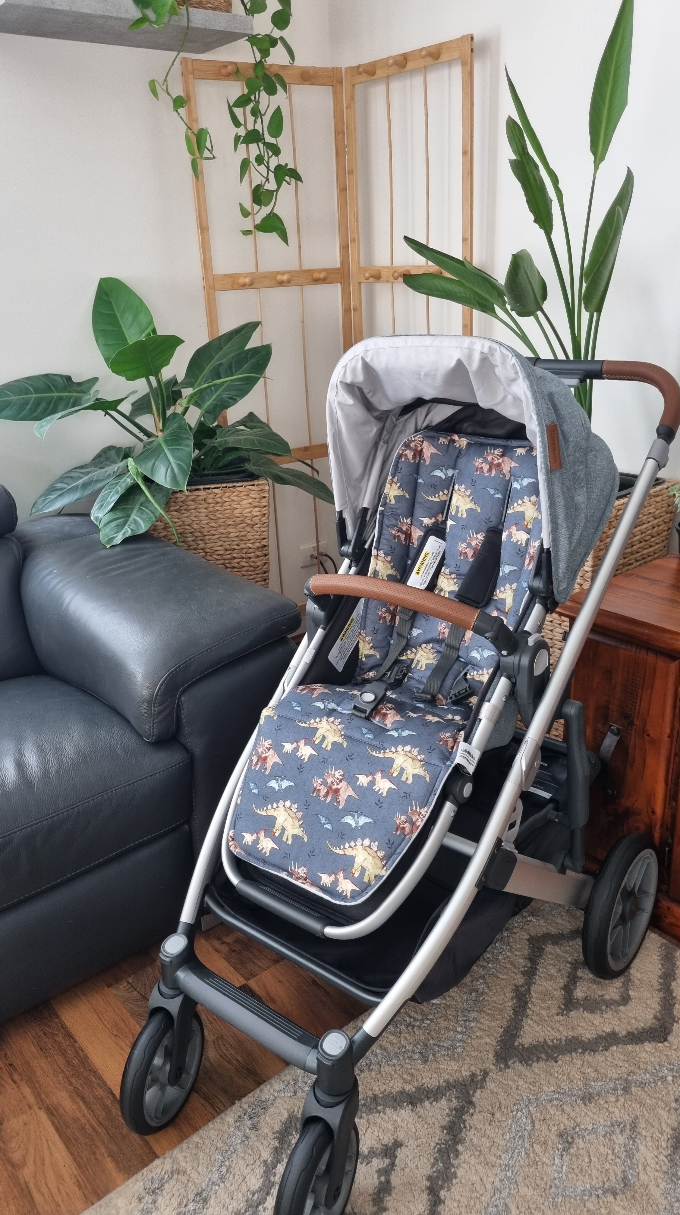 Dinosaur pram cheap liner