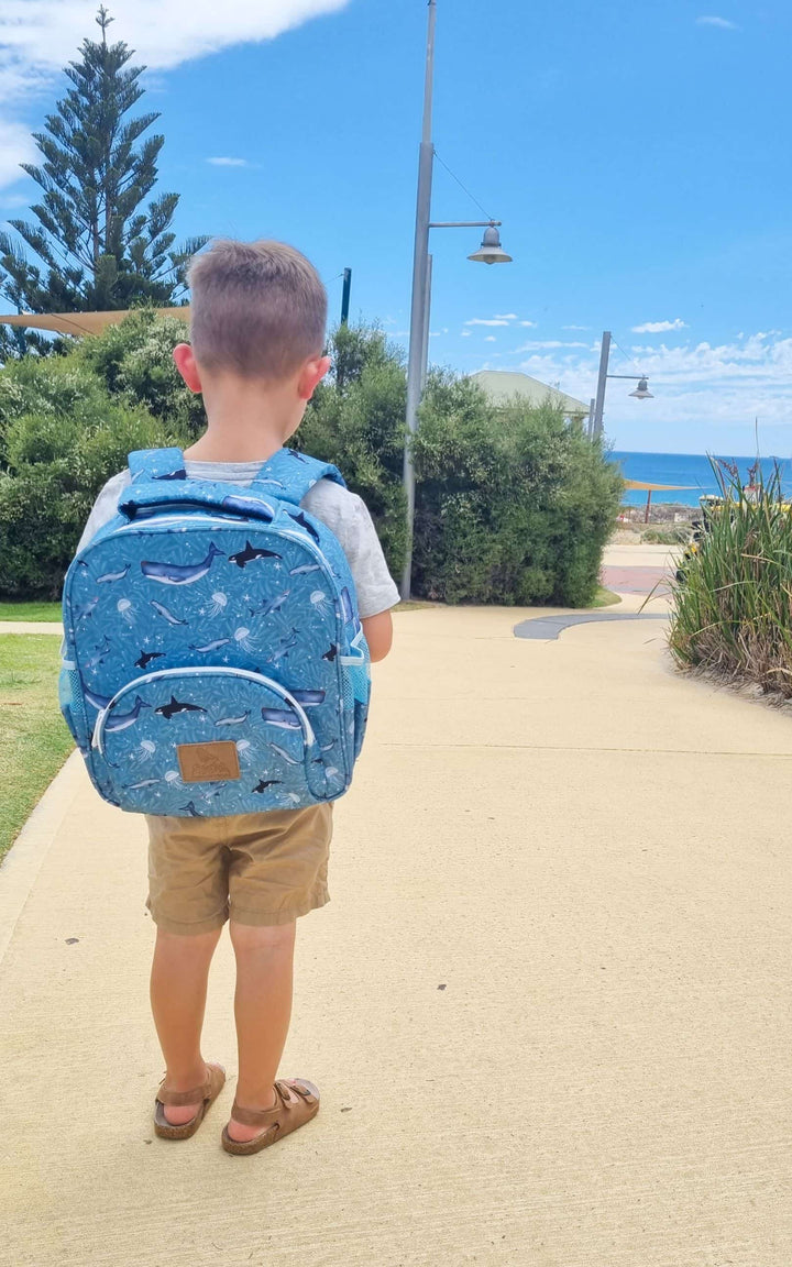 Camel Check Mini Backpack – Happy Baby Boutique