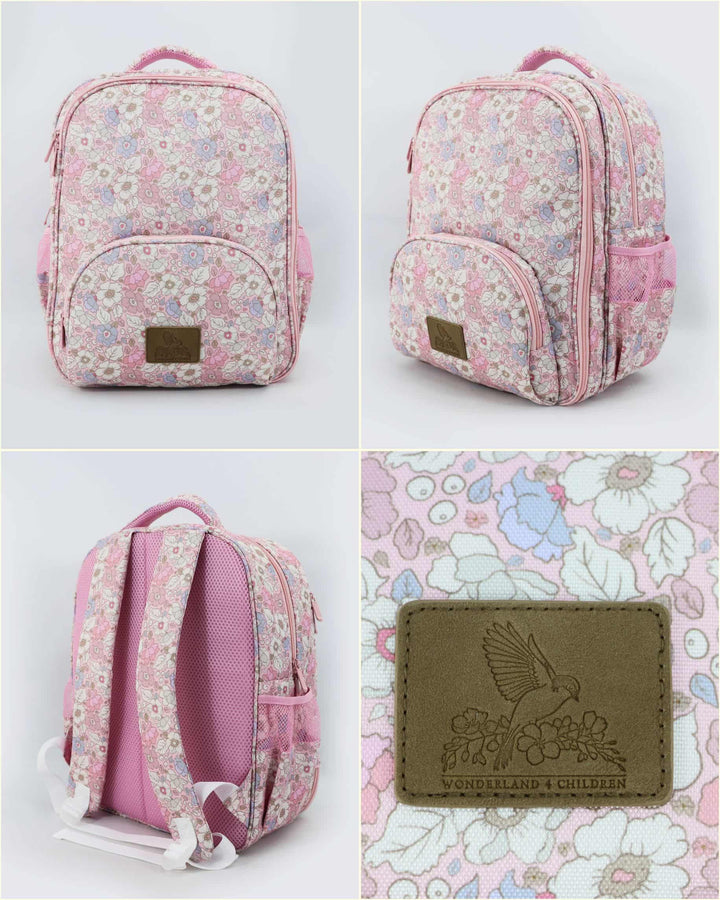    backpack-small-wonderland-4-children-kids-toddler-cute-children-pink-flowers-flower-school-girl-girly