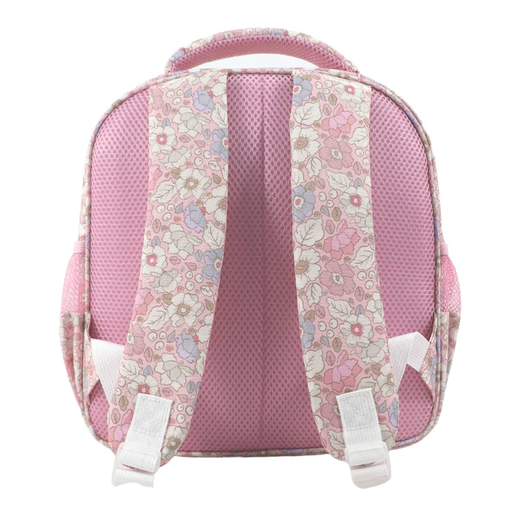 wonderland-4-children-backpack-Alyssa-mini-toddler-school-daycare-flower-girly-pink-floral-back
