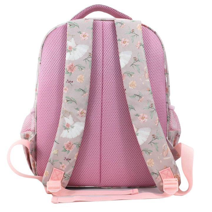    wonderland-4-children-backpack-Ballerina-small-children-kindy-preschool-school-daycare-flower-girly-pink-dance-back